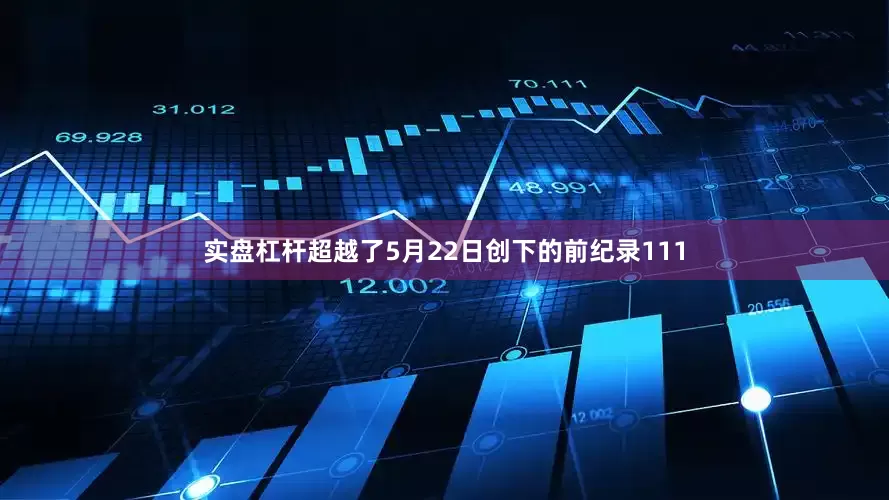实盘杠杆超越了5月22日创下的前纪录111