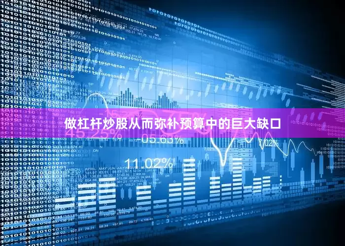 做杠杆炒股从而弥补预算中的巨大缺口